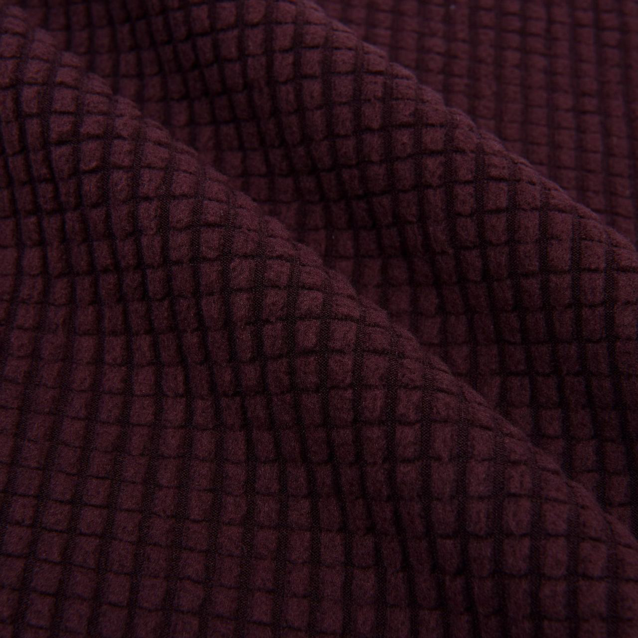 Plaid Jacquard Sofa Spandex Polar Fleece Fabric for Sofa Cover Wholesa 22